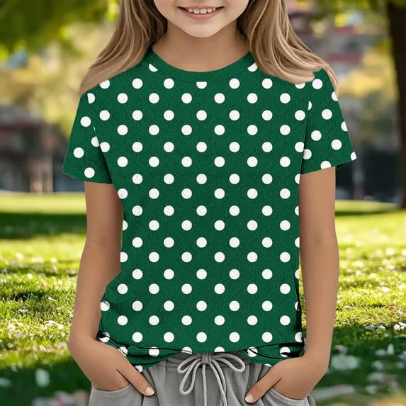 Piuwrlz 11 Girls T Shirts Girl Shirts Tops Crew Neck Teen Graphic T-Shirts Army Green Size 11 Years