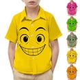 thumbnail image 1 of Piuwrlz 14 Years Boys Short polo Sleeve Teen Funny Graphic Shirts Tops Pocket Pullover T Shirts Hot Pink Size 14 Years, 1 of 9