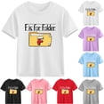 thumbnail image 1 of Piuwrlz 5 Years Girls Short T-Shirts Sleeve Toddler Graphic Shirts Tops Pullover Gray Size 5 Years, 1 of 10