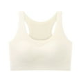 thumbnail image 1 of Piuwrlz Big Girls Chest Underwear Teen Kids Breathable Bra Comfortable Bralette Breathable Sports Bras Beige Size 11-12Years, 1 of 7
