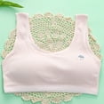 thumbnail image 1 of Piuwrlz Big Girls Chest Underwear Teen Kids Breathable Bra No Traces Sports Bras Pink Size 17 Years, 1 of 3
