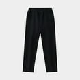 thumbnail image 1 of Piuwrlz Boys Jogger Pants for Kids Sweatpants Cotton Pant Black Size 8-9Years, 1 of 4
