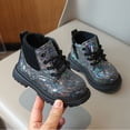 thumbnail image 1 of Piuwrlz Children's Boots Girls Winter Shoes Black Size 24, 1 of 6