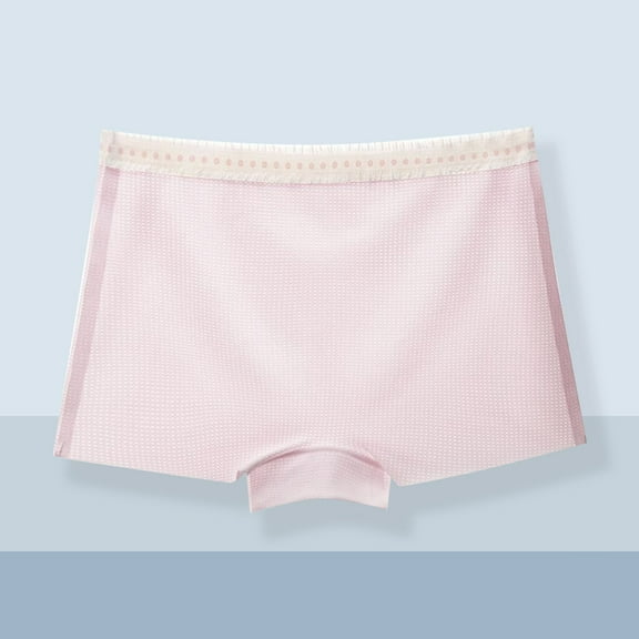 Piuwrlz Girls Boxer Briefs Toddler Underwear Solid Color Cotten Panties Purple Size 5 Years