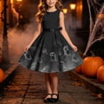 thumbnail image 1 of Piuwrlz Girls Cos Perform Dress for Girl Halloween Party Dresses Black Size 5 T, 1 of 9