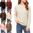 thumbnail image 1 of Piuwrlz Girls Knit Sweater for Kids Plain Knitwear Cardigan Long Sleeve Outwear Pink Size 9-10Years, 1 of 7