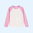 thumbnail image 1 of Piuwrlz Girls Long Sleeve T-Shirt Kids Cotton Shirts Comfortable Solid Color Round Neck T Shirt Tops Pink Size 1 Years, 1 of 5