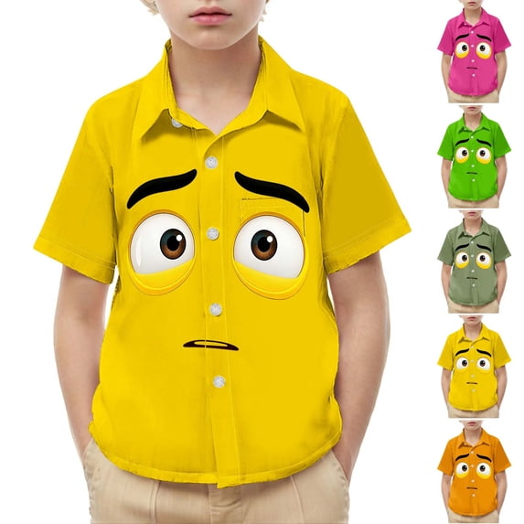 Piuwrlz Green Short Shirts Sleeve Teen Boys Graphic polo Pocket Pullover T Shirts Green Size 12 Years