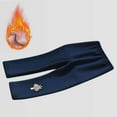 thumbnail image 1 of Piuwrlz Kid Girls Tough Leggings Solid Color Plush Elasticity Single Piece Leggings Navy Size 4-5 Years, 1 of 5