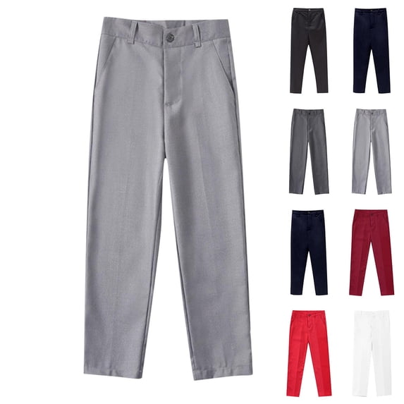 Piuwrlz Kids Sweatpants 7 Girls Pants School Pants Gray Size 7 Years