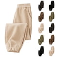 thumbnail image 1 of Piuwrlz Kids Sweatpants Girls Boys Fleece Pants Pant Dark Gray Size 5-6 Years, 1 of 6
