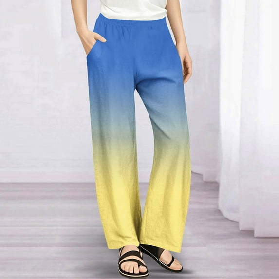 Piuwrlz Kids Sweatpants Girls Boys Long Loose Pants Loose Blue Size 13 Years