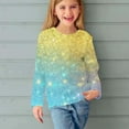 thumbnail image 1 of Piuwrlz Long Sleeve T-Shirt for Kids Girls Boys Cotton Shirts Fashionable Printed Round Neck T Shirt Tops Multicolor Size 120, 1 of 6