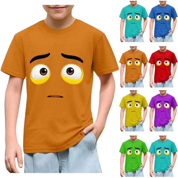 Piuwrlz Red Boy Funny Graphic Shirts Pullover T Shirts Red Size 5 Years