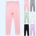 thumbnail image 1 of Piuwrlz Summer Thin Pants 11 Girls Sweatpants Leggings Gray Size 11 Years, 1 of 6
