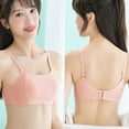 thumbnail image 1 of Piuwrlz Teen Kids Bras Underwear for Big Girls Breathable Bra Bralette Sports Bras Pink Size S, 1 of 9