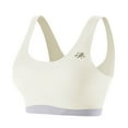 thumbnail image 1 of Piuwrlz Teen Kids Bras Underwear for Big Girls Breathable Bra Comfortable Bralette Breathable Sports Bras White Size 15-16Years, 1 of 7