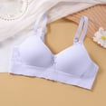 thumbnail image 1 of Piuwrlz Teen Kids Bras Underwear for Big Girls Breathable Bra Comfortable Breathable Sports Bras Purple Size 14 Years, 1 of 6
