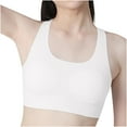 thumbnail image 1 of Piuwrlz Teen Kids Bras Underwear for Big Girls Breathable Bra Comfortable Breathable Sports Bras White Size M, 1 of 6