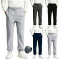 thumbnail image 1 of Piuwrlz Teen Navy Jogger Pants Teen Sweatpants Plush Relaxed Fit Pant Navy Size 12-13Years, 1 of 7