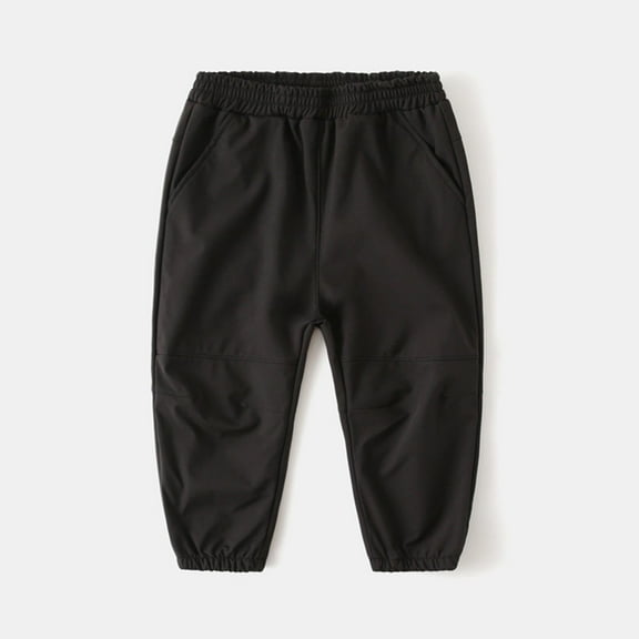 Piuwrlz Teen Sweatpants Boys Jogger Pants Long Pant Black Size 3 Years