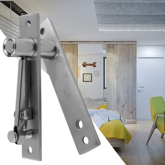 Pivot Hinge Kit High Quality Stainless Steel Pivot Hinge for Heavy For Wooden Doors Top Pivot with Retractable Pin