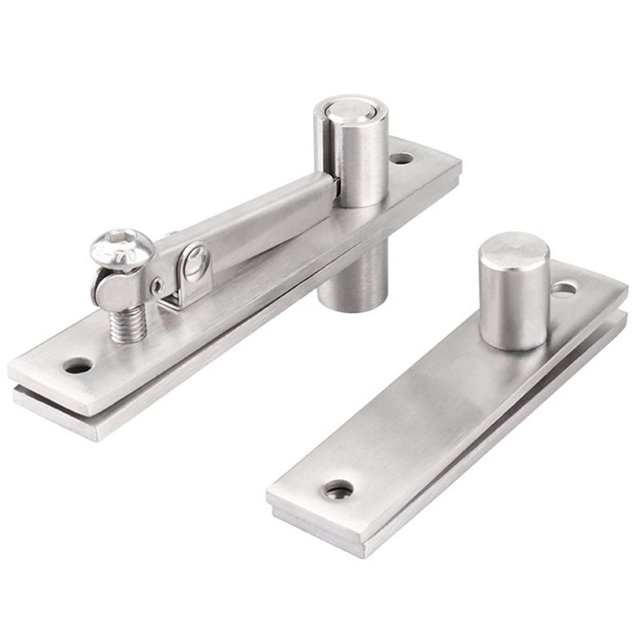 Pivot Hinge Stainless Steel Closet Door Hinges Rotation Hinges for Wooden Door Heavy Duty Closet