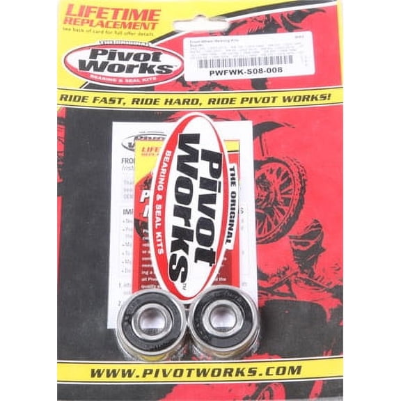 Pivot Work'S Inc Pivot Works Front Wheel Bearing Kit Suzuki Bike PWFWK-S08-008