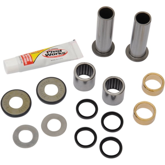 Pivot Works Swingarm Bushing, Bearing & Seal Rebuild Kit (PWSAK-S17-400)