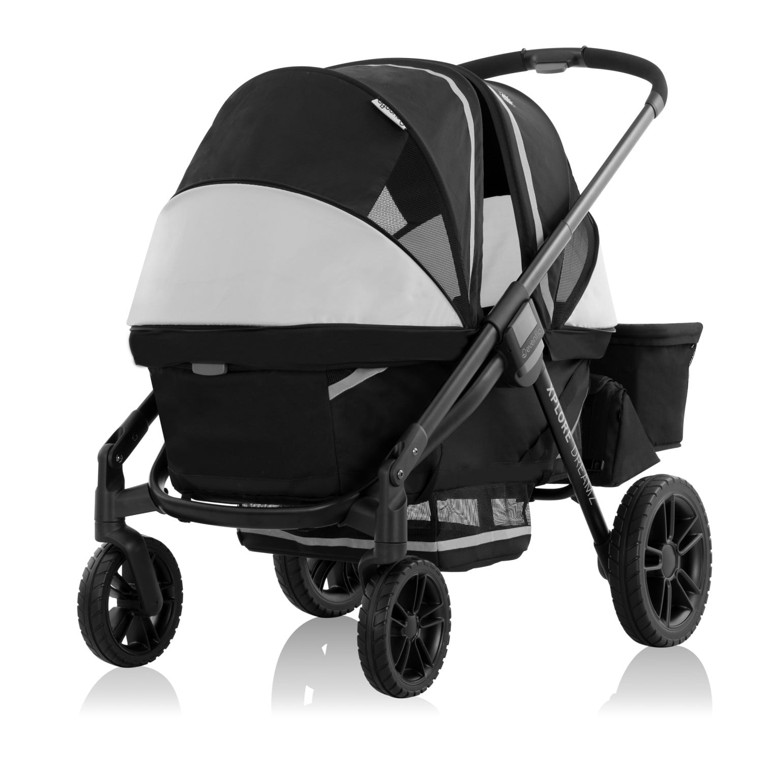 Evenflo Pivot Xplore Dreamz All-Terrain Stroller Wagon, Bassinet
