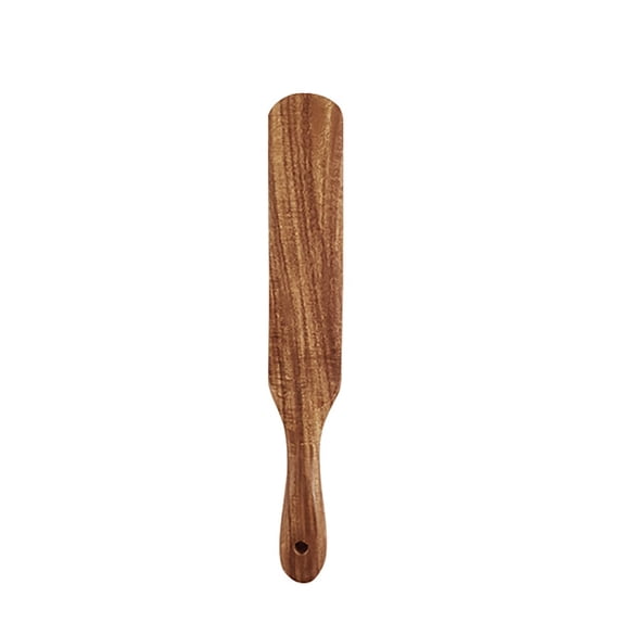 Piwvid 1 Pack Wooden Kitchenware, Non-Stick Spatula and Cooking Utensils, Eco-Friendly Wooden Spoons for Sauteing, Flipping, and Serving