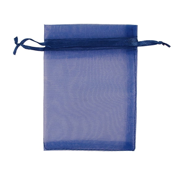 Piwvid 120 Pack Gold Organza Drawstring Bags, 7x9 cm Small Gift Jewelry Candy Bags for Wedding Christmas Festival Party Favor, Organza Bags for Filling Candies and Gifts