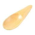 thumbnail image 1 of Piwvid 2 Pcs Mini Bamboo Wooden Spoon, Short Handle Salt Spoon, Condiment Spoon for Loose Tea, Sugar, Coffee Beans, Milk Powder, Spices, Ice Cream ﻿Mini Wood Condiment Spoons, 1 of 6