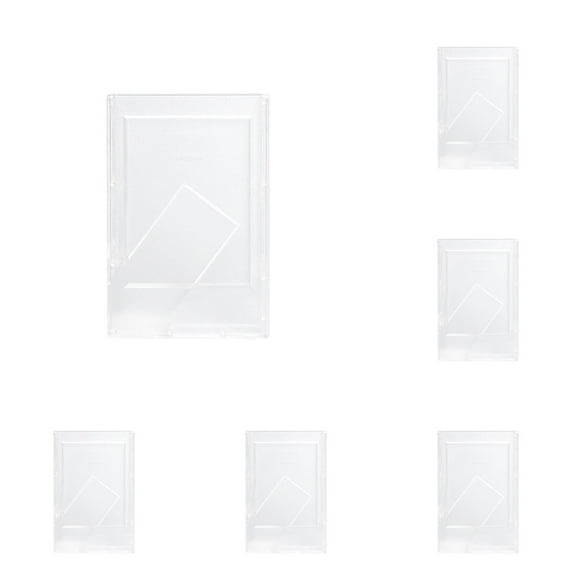 Piwvid 2x3 Mini Photo Frames with Upgraded Clear Protective Cover - Mini Picture Frames for 3-Inch Mini Film - For 2x3 Film Photo Holder, Photo Tabletop Display Use