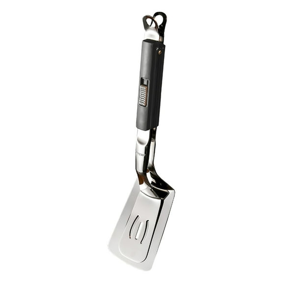 Piwvid 304 Sliding Buckle Steak Clip Dual Use Shovel Clip Creative Steak Frying Clip Multifunctional Grilled Fish Clip Barbecue Meat Food Meal Clip Putter Bag Clip