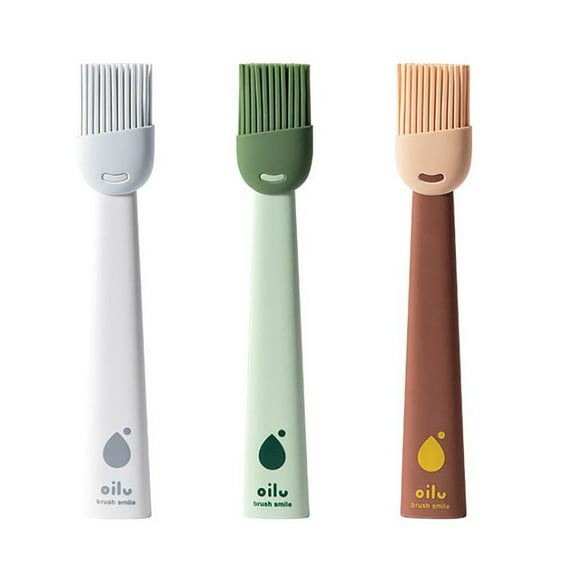 Piwvid 3pcs Silicone Basting Brush for Cooking, Silicone Pastry Brush, Food Brush - Kitchen Brush for Cooking, Oil Brush for Cooking - Cooking Brush for Oil and Sauce