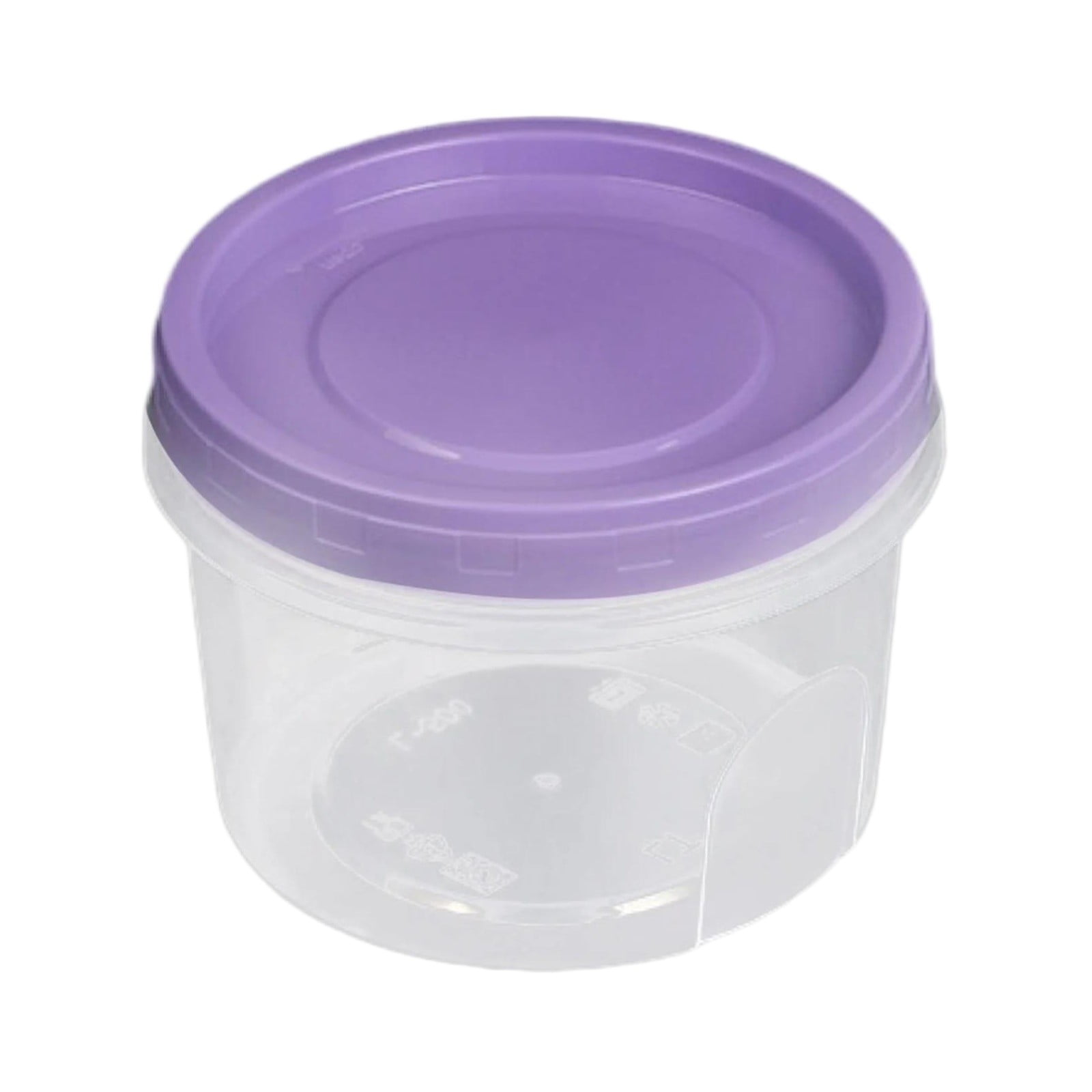 Piwvid 8 oz / 250 ml Freezer Containers with Lids, Plastic Twist Top ...