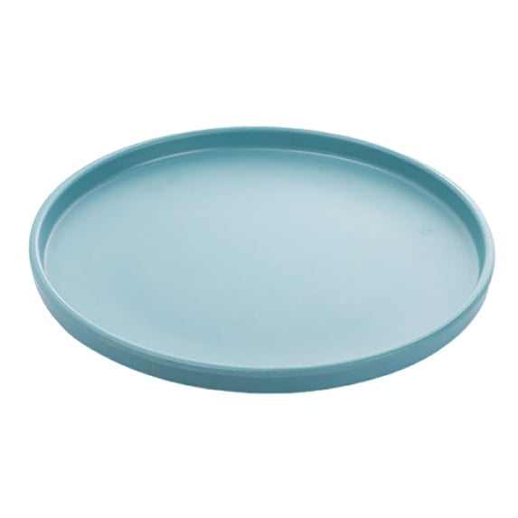 Piwvid Candle Holders Round Tray - 8.11 Inches Metal Candle Tray for Table Centerpiece Pillar Candle Holder for Home Decorative Moderrn Candle Tray for Coffee Table Bathroom 