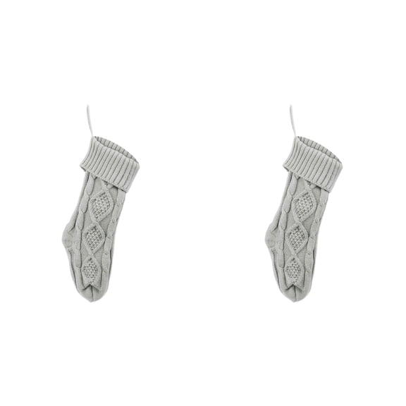 Piwvid Christmas Stockings 18 Inches Large, Cable Knit Xmas Stocking for Fireplace, Farmhouse Rustic Holiday Decor, Big Stocking Stuffers for Family, Indoor Home Christmas Party Decorations