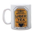 thumbnail image 1 of Piwvid Coffee Mug Cup Of Liber Tea 11 OZ Ceramic Mug Novelty Liber Tea Cup Gift 1 Novelty Coffee Mugs Funny Coffee Mugs Gift for Women Men, 1 of 8