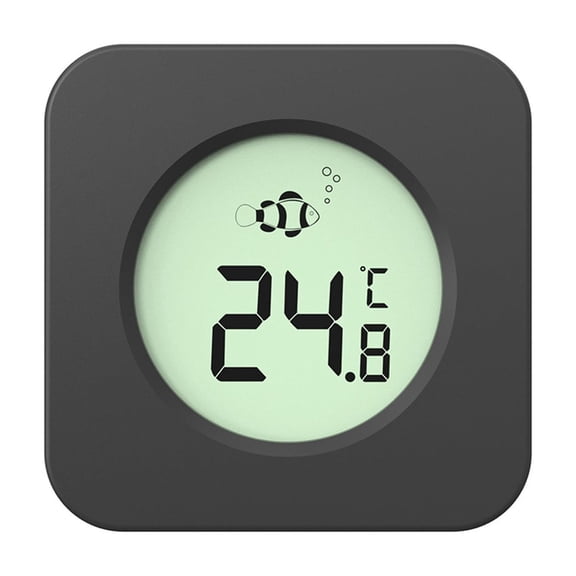 Piwvid Digital Aquarium Thermometer, Fish Tank Thermometer Stick with LED Display, 卤1掳F Accuracy for Monitoring Fish Tank, Aquarium Temperature Accessories, Pet Supplies