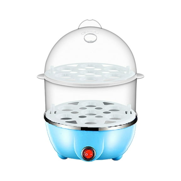 Piwvid Double Tier Electric Egg Cooker Boiler Maker Soft, Medium or Hard Boil, 14 Egg Capacity Two Layer Egg Maker, Egg Steamer, With Automatic Shut Off, Dishwasher Safe