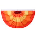 thumbnail image 1 of Piwvid Fall Bunting Banner - Thanksgiving Pleated Fan Decorations for Outdoor Porch Fence Patio and Autumn Party Display, Seasonal Harvest Decor, 1 of 8