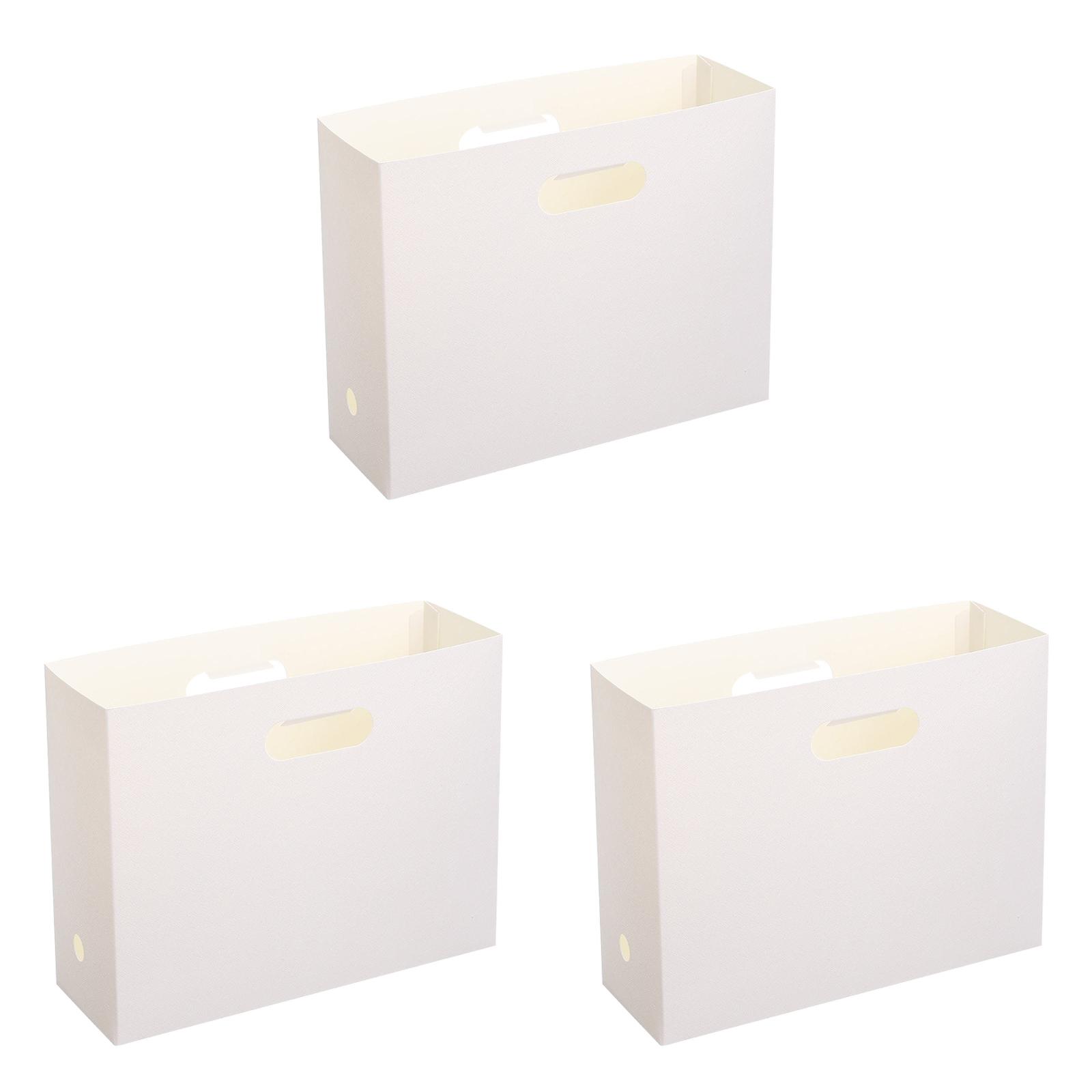 Piwvid Foldable Scrapbook Paper Storage Organizer, Scrapbook Paper Storage, Plastic File Organizer, Storage Bins Cubes for Accessary Storage
