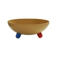 thumbnail image 1 of Piwvid Fruit Bowl Three-Legs Ceramic Fruit Bowl for Kitchen Counter, Fruit Basket Decorative Candy Bowl for Table Décor, Round Large Bowls Key Bowl Home Table Décor, 1 of 9