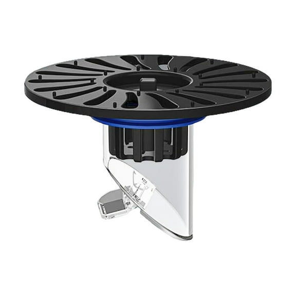 Piwvid Gravity Drainage and Deodorant Filter, Shower Floor Drain Backflow Preventer Valve Sewer Core Drainage Insert Drain Plug Hair Catcher Gas Sealer Floor Strainer Trap Seal
