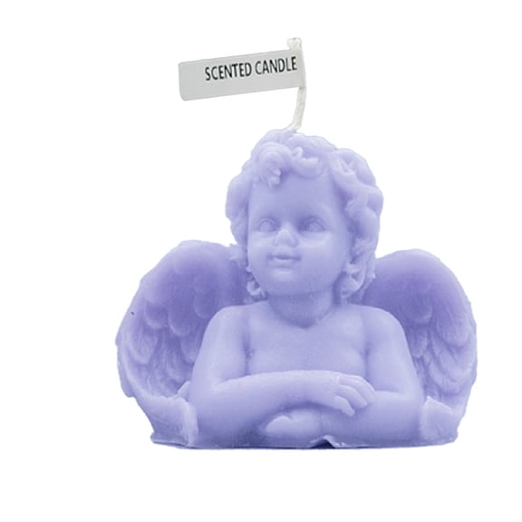 Piwvid Hand Carved Soy Scented Angel Candles, Aesthetic Candles for Home Decor, Bathroom, Bedroom, Wedding, and Relaxation, Decorative Scented Candles