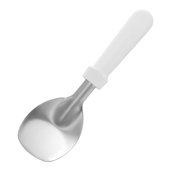 Piwvid Heavy Duty Stainless Steel Ice Cream Spade Scoop, with Non-Slip Ergonomic Handle, Perfect for Scooping and Serving Hard Frozen Desserts, Ice Cream Spoon Paddle