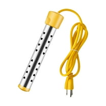 Piwvid Immersion Water Heater, Fast Heating Water Stick Automatic Power Off Anti Scald Heating Rod High Power Portable Bucket Heater Electric with Stainless Steel, Water Heater for Bathtub