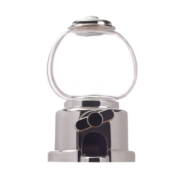 Piwvid Mini Gumball Machine Candy Dispenser, Plastic Candy Catcher Toy with Rotating Button, Party Favor for Birthdays, Kids, Easy to Operate